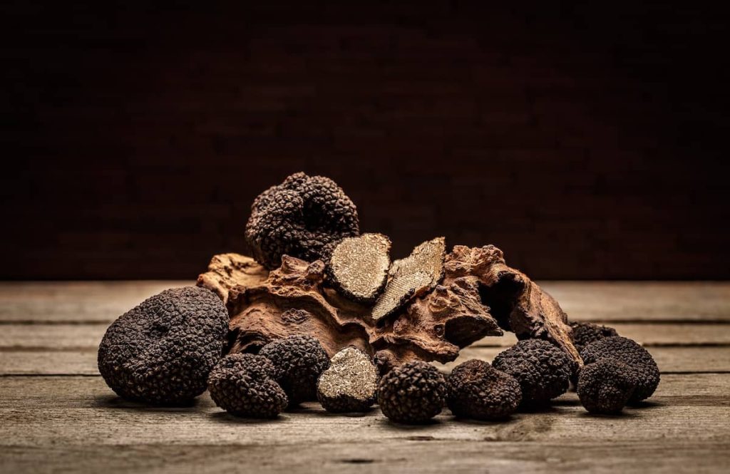 Menu truffe au Relais d'Ozenay